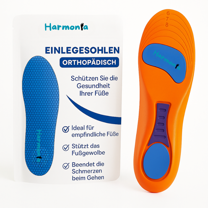 Harmonia™ – Ergonomische Einlegesohlen für sofortigen Komfort